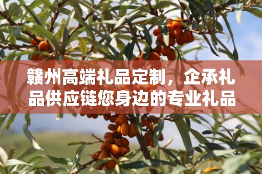 赣州高端礼品定制，企承礼品供应链您身边的专业礼品定制公司