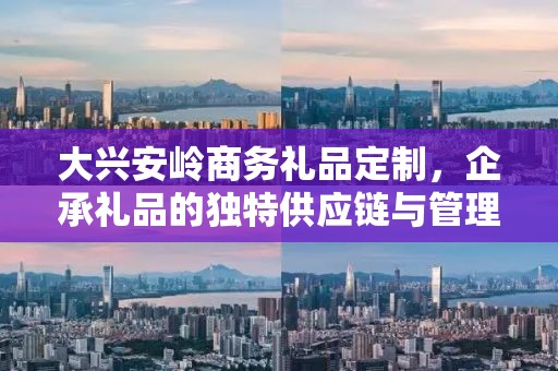 大兴安岭商务礼品定制，企承礼品的独特供应链与管理策略